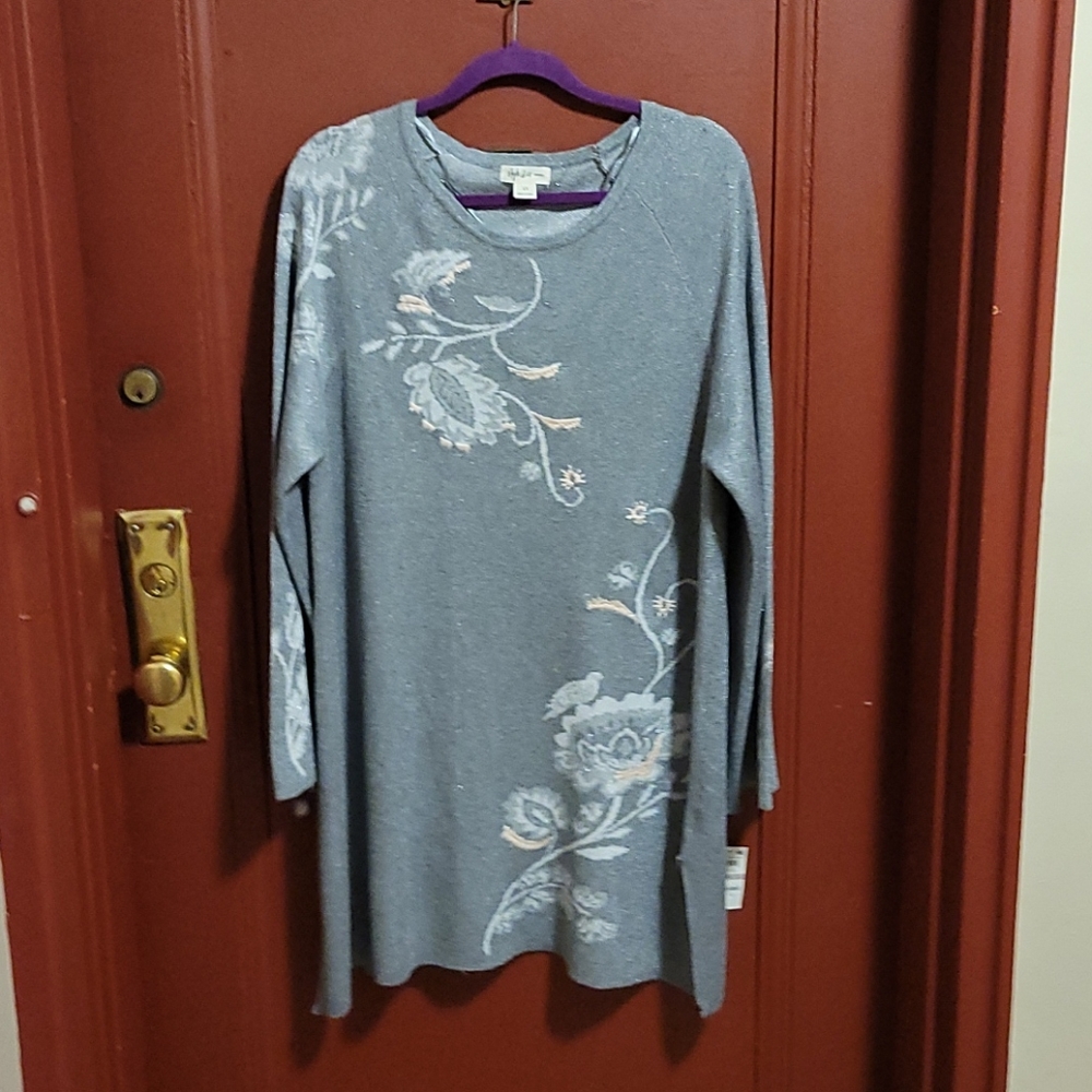Style & Company Multi Colour Dress SZ  1X
